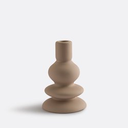 Ceramic Candle Holder H16cm, Kiero LA REDOUTE INTERIEURS image