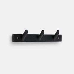 Slofia Solid Birch 3-Hook Coat Rack LA REDOUTE INTERIEURS image