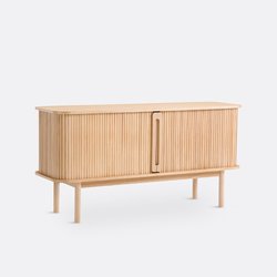 Buffet bas long 2 portes coulissantes, Wapong LA REDOUTE INTERIEURS image