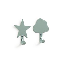 Set van 2 metalen kleerhangers, Hiba LA REDOUTE INTERIEURS image