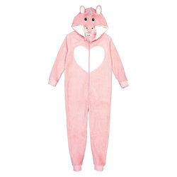 Surpyjama à capuche licorne en polaire LA REDOUTE COLLECTIONS image