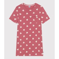 Cotton Short Sleeve Nightshirt PETIT BATEAU image
