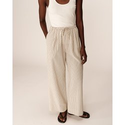 Pantalon à rayures coupe large PERRY GRACE & MILA image