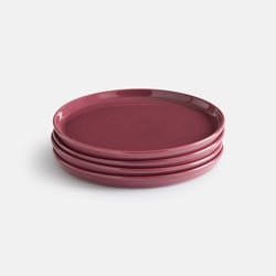 Set of 4 Sacha Reactive Enamel Stoneware Dessert Plates LA REDOUTE INTERIEURS image