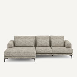Chaise longue XL esquinero de izquierda jaspeado en espiga, MARSILE AM.PM image