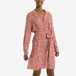 Платье короткое с принтом VERO MODA image