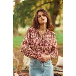 Blusa in cotone stampato BERLIA LA PETITE ETOILE image