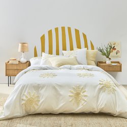 Пододеяльник из хлопка с ворсом, Melenaos LA REDOUTE INTERIEURS image