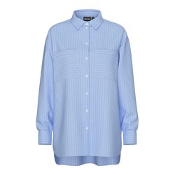 Chemise ample à fines rayures PIECES image