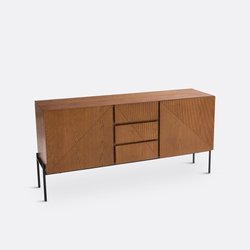 Vintage-Sideboard Lodge mit 2 Türen und 3 Schubladen LA REDOUTE INTERIEURS image