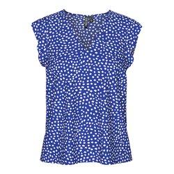 Sleeveless Blouse with Polka Dots PIECES image