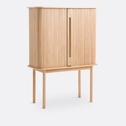 Bahut 2 tiroirs, 2 portes coulissantes, Wapong LA REDOUTE INTERIEURS image