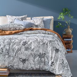 Housse de couette percale coton, Palmeira LA REDOUTE INTERIEURS image