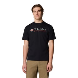 T-shirt met korte mouwen en logo op borst essentiel COLUMBIA image