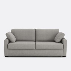 Sofá-cama em algodão/linho, espuma HR de qualidade superior, Timor LA REDOUTE INTERIEURS image