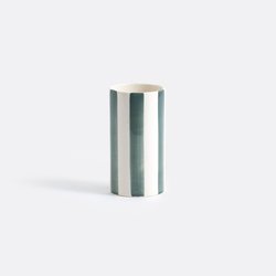 Vase en céramique à rayures, H18 cm, Jaoma LA REDOUTE INTERIEURS image