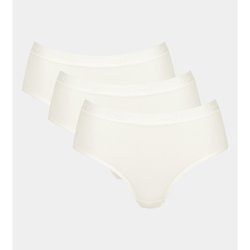 Pack of 3 Go Casual Midi Knickers in Organic Cotton SLOGGI image