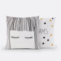 Taie d’oreiller pur coton, Fringe LA REDOUTE INTERIEURS image
