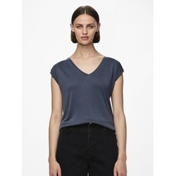 T-shirt, col V PIECES image