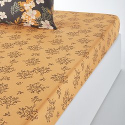 Hoeslaken in gewassen katoen, Shabby LA REDOUTE INTERIEURS image
