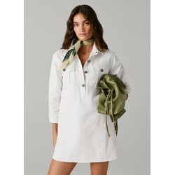Vestido curto de ganga com mangas compridas PEPE JEANS