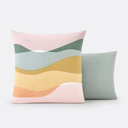 Fronha de almofada estampada, 144 fios, Alma LA REDOUTE INTERIEURS image