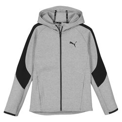 Felpa cerniera e cappuccio Evostripe PUMA image