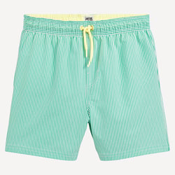 Striped Swim Shorts LA REDOUTE COLLECTIONS image