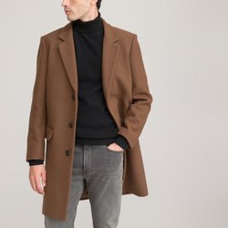 Пальто из смесовой шерсти, Signature LA REDOUTE COLLECTIONS image