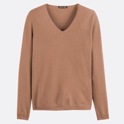 V-Pullover, Feinstrick aus reinem Kaschmir ANNE WEYBURN image