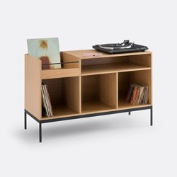 Meuble Vinyles en chêne, Compo LA REDOUTE INTERIEURS image