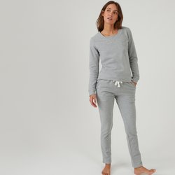 2-delige pyjama in molton LA REDOUTE COLLECTIONS image