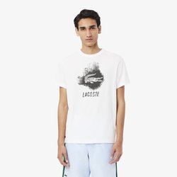 T-shirt sportiva Ultra Dry con stampa coccodrillo LACOSTE image