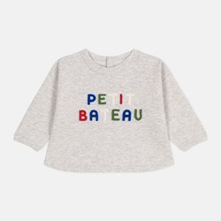 Felpa girocollo PETIT BATEAU image