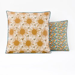 Jahia Graphic 100% Cotton Pillowcase LA REDOUTE INTERIEURS image