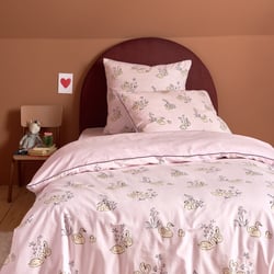 Swans 50% Recycled Cotton Duvet Cover With Taped Edging LA REDOUTE INTERIEURS image