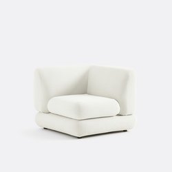 Divano angolare modulare, tessuto in rilievo, HOOVER LA REDOUTE INTERIEURS image