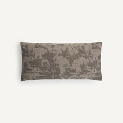 Funda de cojín en jacquard de algodón, LIV AM.PM image