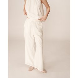 Pantalon brodé, coupe droite PICCOLI GRACE & MILA image