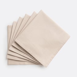 6er-Pack Stoffservietten SCENARIO mit Fleckenschutz LA REDOUTE INTERIEURS image