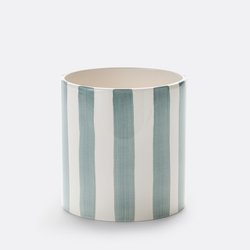 Portavaso a quadri in ceramica Ø14cm, Ario LA REDOUTE INTERIEURS image