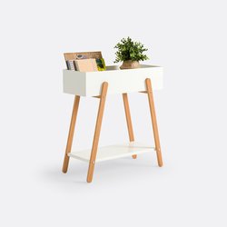 Этажерка из железа и дерева гевеи, Jarie SO'HOME image