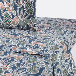 Drap plat percale de coton, Aquajungle LA REDOUTE INTERIEURS image
