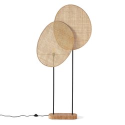 Stehlampe Canopée, Rattan, Design by E. Gallina, Canopée AM.PM image