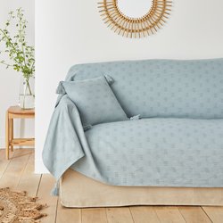 Плед хлопковый однотонный, Nado LA REDOUTE INTERIEURS image