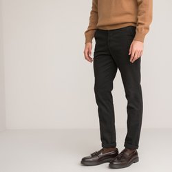 Pantalon chino, coupe slim LA REDOUTE COLLECTIONS image