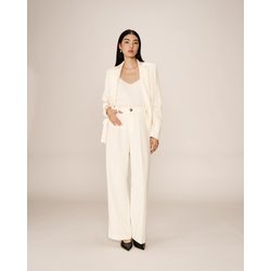 Pantalon de tailleur coupe large PIERRE GRACE & MILA image