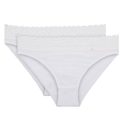 2er-Pack Slips Féminine, Baumwoll-Stretch DIM image
