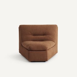 Modulaire hoek in gemêleerde stof, Giuliano AM.PM image