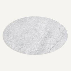 Plateau de table ellipse en marbre L170 cm, Elipso AM.PM image